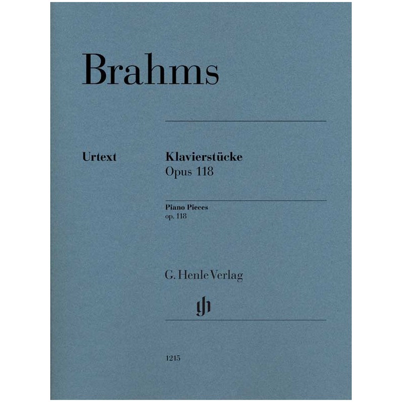 Partition piano BRAHMS Opus 118 - Avignon Nîmes Marseille Partition piano BRAHMS Opus 118 - Avignon Nîmes Marseille