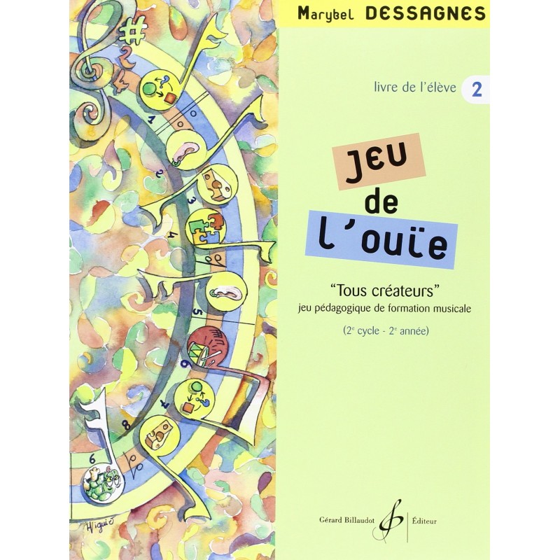 Jeu de l'ouïe volume 2 partition Jeu de l'ouïe volume 2 partition