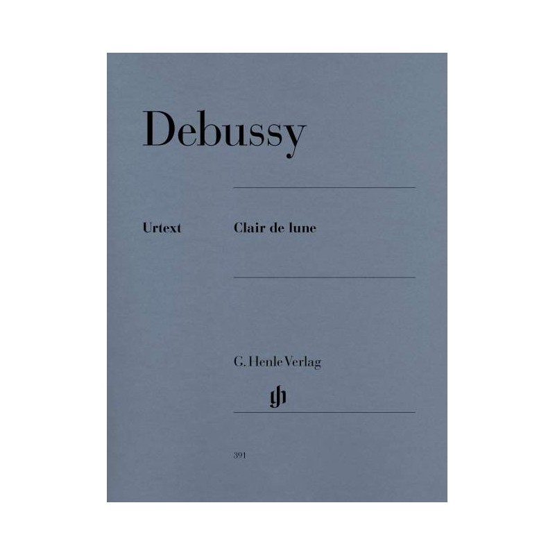 Partition Debussy CLAIR DE LUNE - Avignon - Alès - Salon de Provence