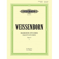 Etudes de Weissenborn pour basson - Volume 1