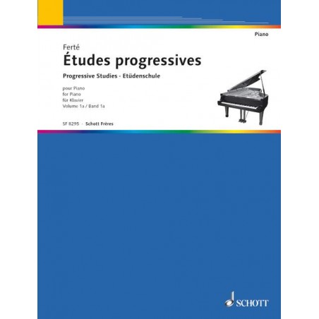 Armand Ferté Etudes pour piano volume 1A