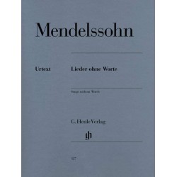Partition piano Mendelssohn Romances sans paroles - Kiosque  musique Avignon