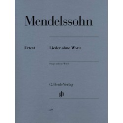Mendelssohn Romances sans paroles partition piano