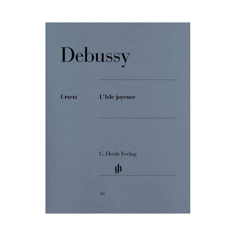 Partition Debussy L'Isle Joyeuse - Kiosque musique avignon Partition Debussy L'Isle Joyeuse - Kiosque musique avignon