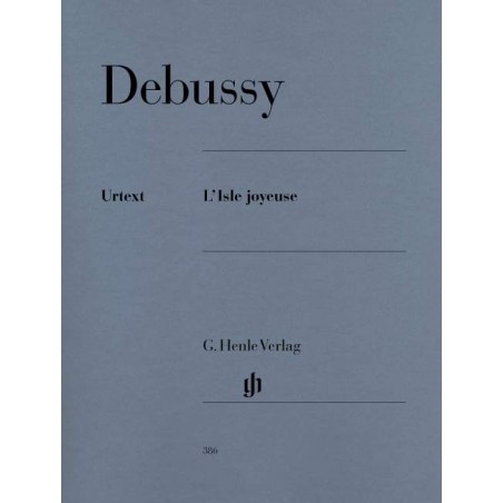 Partition Debussy L'Isle Joyeuse - Kiosque musique avignon