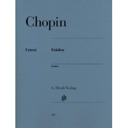 CHOPIN ETUDES PIANO HENLE HN124