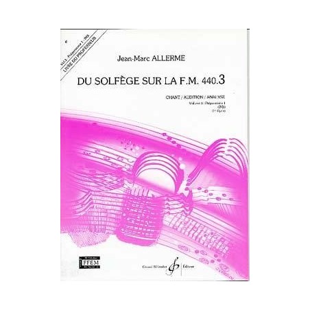 Jean-Marc Allerme - Du Solfège sur la FM 440.3  Avignon