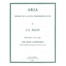 Bach Aria BWV 1068 partition orgue