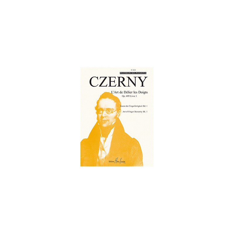 Czerny l'art de délier les doigts partition - Kiosque musique Avignon