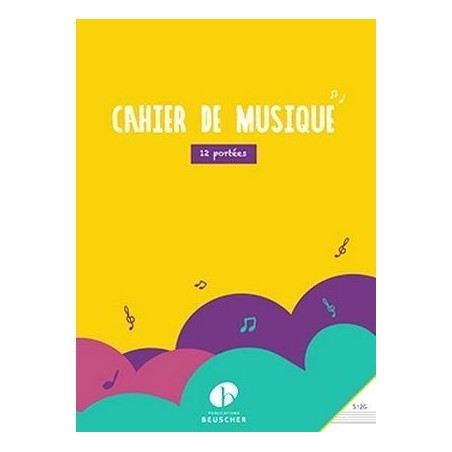 Cahier de musique Avignon