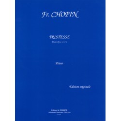 Partition TRISTESSE de Chopin - Avignon