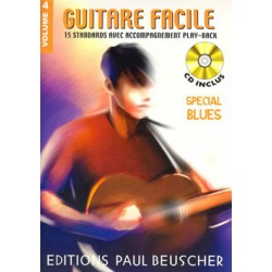 GUITARE FACILE VOLUME 4 SPECIAL BLUES BEUSCHER PB1271