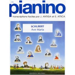 Schubert Ave Maria partition piano facile