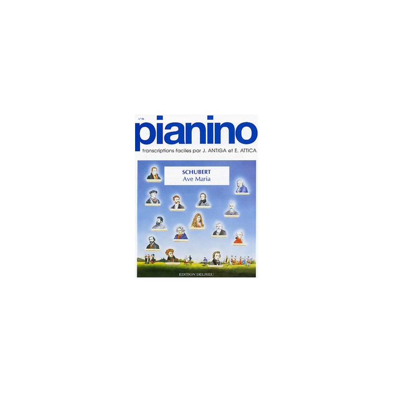 SCHUBERT AVE MARIA COLLECTION PIANINO PIANINO16 SCHUBERT AVE MARIA COLLECTION PIANINO PIANINO16