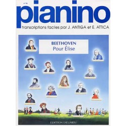 La lettre à élise partition piano