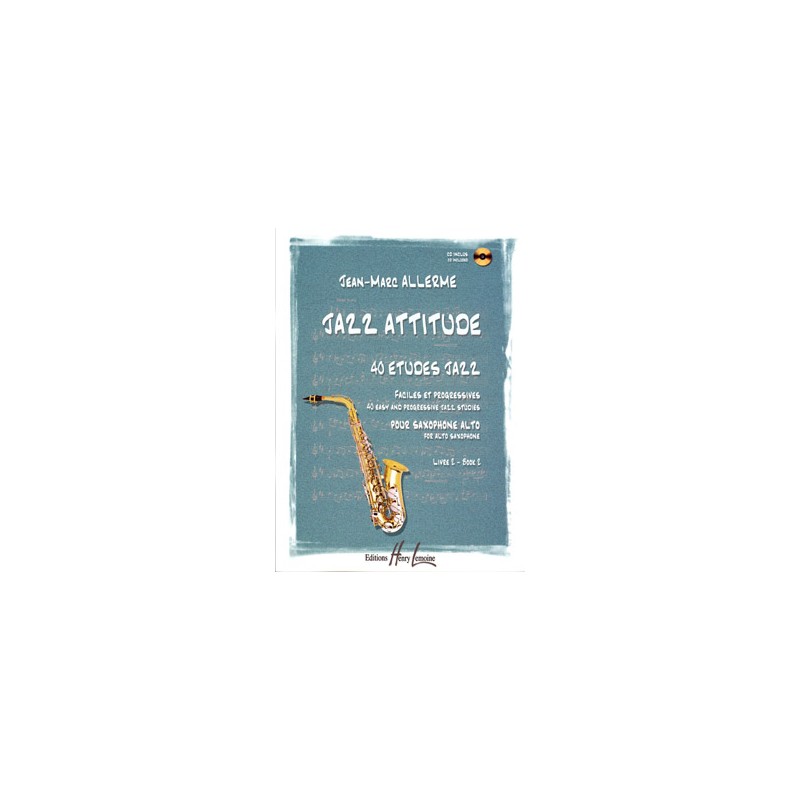 ALLERME JAZZ ATTITUDE VOLUME 2 SAXOPHONE HL27811