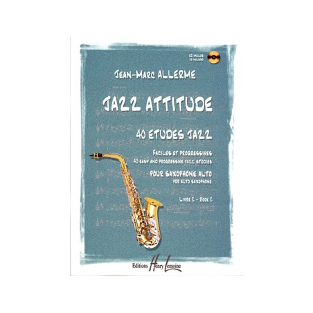 ALLERME JAZZ ATTITUDE VOLUME 2 SAXOPHONE HL27811