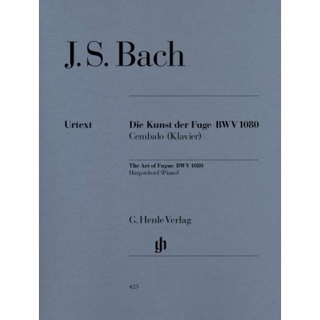 Bach l'art de la fugue partition piano