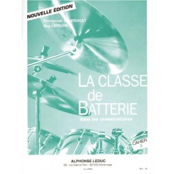 BOURSAULT LEFEVRE CLASSE BATTERIE CONSERVATOIRES CAHIER 3 AL27695