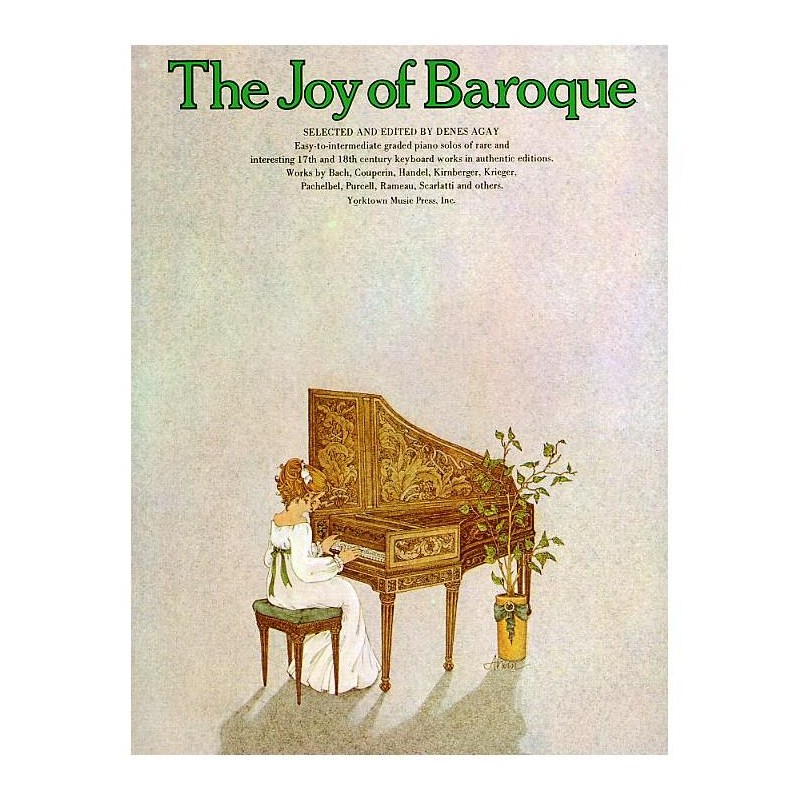 PARTITION PIANO THE JOY OF BAROQUE AVIGNON  YK21012