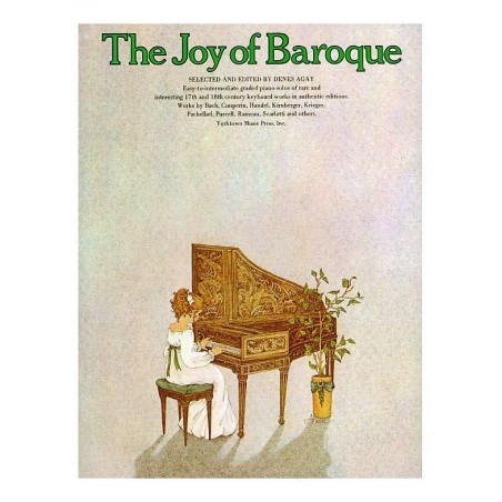 PARTITION PIANO THE JOY OF BAROQUE AVIGNON  YK21012