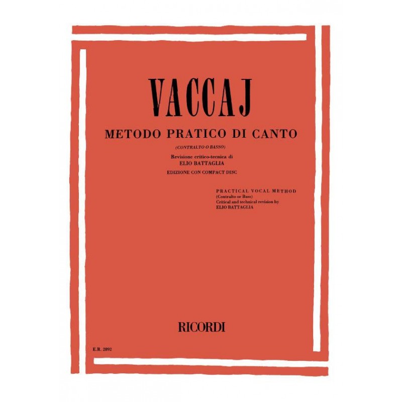 Vaccai metodo pratico partition