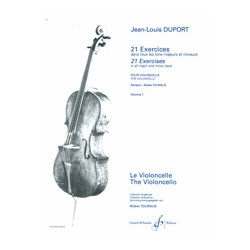 duport 21 exercices partition violoncelle