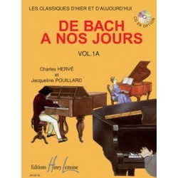 Partition piano De bach à nos jours 1A Avignon
