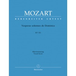 Mozart KV 321 partition chant