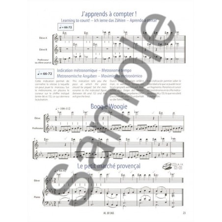 la flute imaginative partition