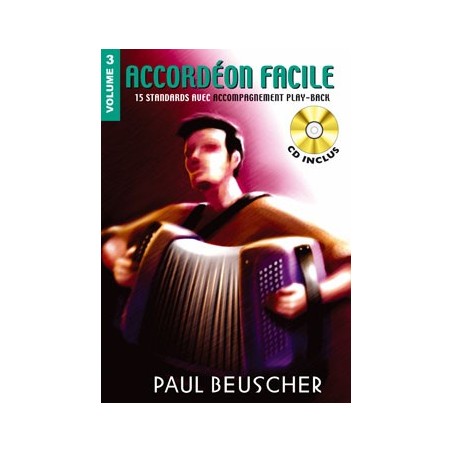 ACCORDEON FACILE VOLUME 3 PAUL BEUSCHER PB1156
