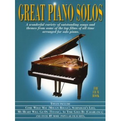 great piano solos partition