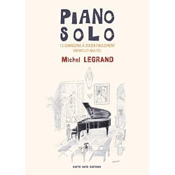 PIANO SOLO MICHEL LEGRAND CNE1776 LE KIOSQUE A MUSIQUE