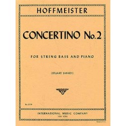 Hoffmeister Concertino n°2 partition contrebasse