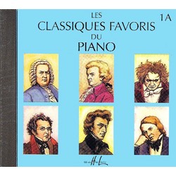 LES CLASSIQUES FAVORIS DU PIANO 1A  LE CD HLP1031D LE KIOSQUE  A MUSIQUE