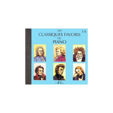 LES CLASSIQUES FAVORIS DU PIANO 1A  LE CD HLP1031D LE KIOSQUE  A MUSIQUE