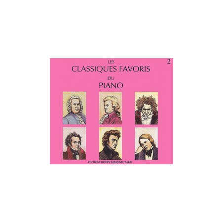 CLASSIQUES FAVORIS DU PIANO 2 LE CD