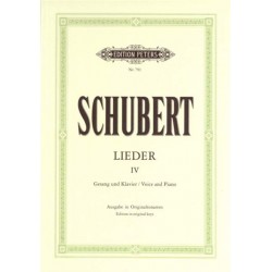 Schubert lieder partition