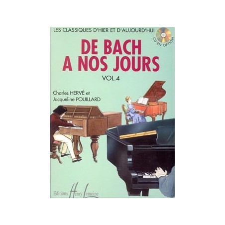 Partition de Bach à nos jours volume 4A