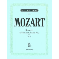 MOZART CONCERTO COR N°2 KV417 BREITKOPF EB2562