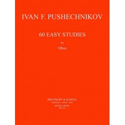 PUSCHECHNIKOV 50 EASY STUDIES MR1972
