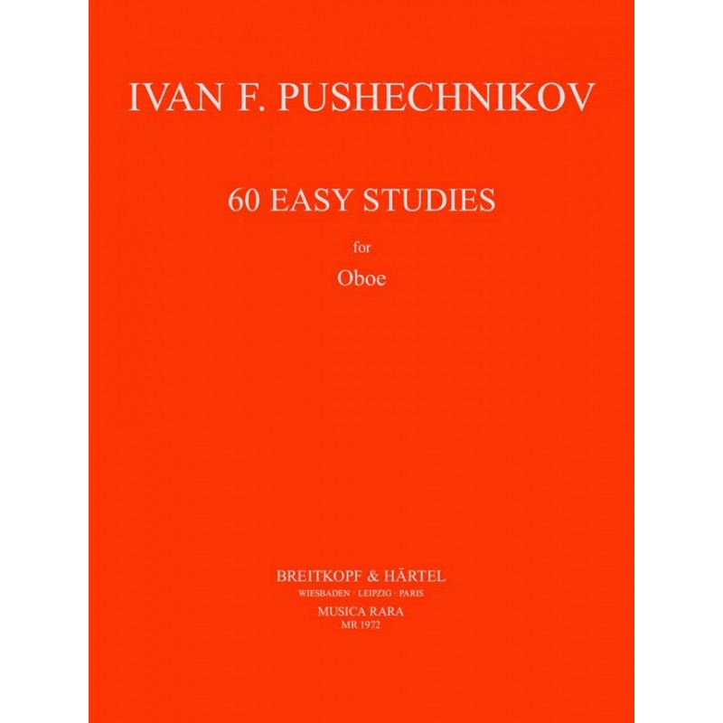 PUSCHECHNIKOV 50 EASY STUDIES MR1972