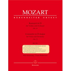 Mozart concerto violon n°2 partition