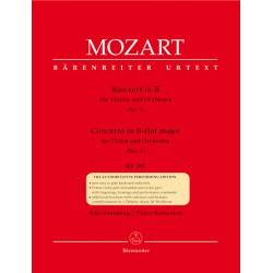 Mozart concerto violon n°1 partition violon