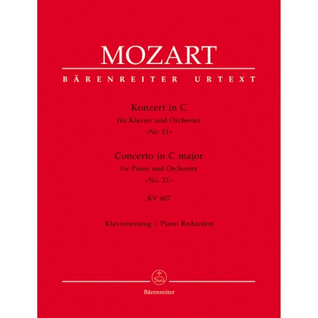 Mozart concert piano n°21 partition piano