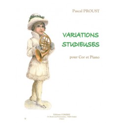 variations studieuses partition cor