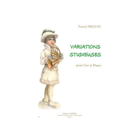 variations studieuses partition cor