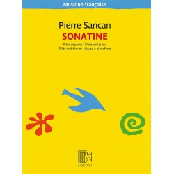 sancan sonatine flûte partition