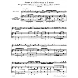 partition haendel 11 sonates flute