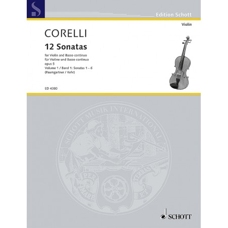 corelli sonates violon partition